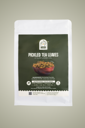 Pickled Tea Leaves in Sunflower Oil   300g